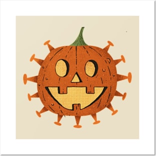 pandemic pumpkin Posters and Art